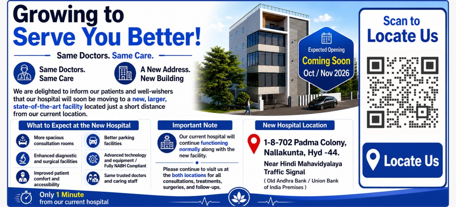 New Hospital Announcement